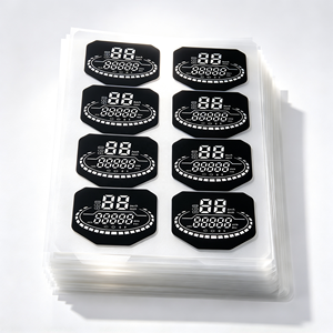 สติกเกอร์ติดแผงควบคุมแบบกำหนดเองสำหรับ OEM พร้อมแผ่นป้ายชื่อด้านหน้า พิมพ์บนพลาสติก PET สำหรับสวิตช์เมมเบรน - Product Image 3