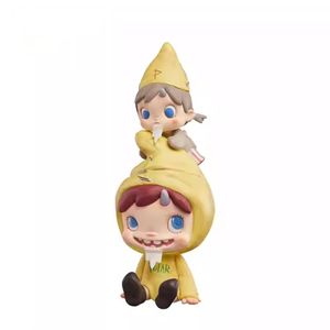 Penjualan terlaris asli POPMART Bubble Mart Polar Double keingintahuan Goblin ornamen kartu gantung hadiah - Product Image 1