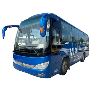 Yutong-Bus de segunda mano ZK6876, autobús de lujo, motor trasero, autobús diésel para África, 36 asientos