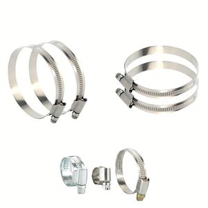 Abrazaderas Sanitarias de Acero Inoxidable Pulido AISI 316L BPE Personalizables, Reductor Excéntrico con Abrazadera, Fabricación Italiana OEM - Product Image 1