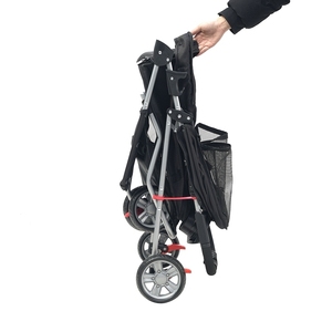 छोटे/मध्यम बिल्लियों के लिए टिकाऊ 3-पहिया पालतू कुत्ते के लिए टिकाऊ 3-पहिया पालतू जानवर को एडजस्ट करें - Product Image 4