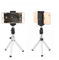 Mini caméra berceau trépied rotule stabilisateur support lumière Flash support support support 1/4 pouces adaptateur de chaussure chaude avec Clip