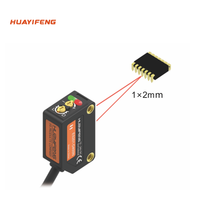 Capteur de distance laser de détection d'objets PNP 12V-24V 300MM, interrupteur photoélectrique rétro-réfléchissant à matrice de points laser diffuse
