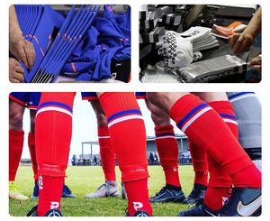 Chaussettes de sport antidérapantes personnalisées pour hommes High-Crew antidérapant Football Basketball Soccer Silicone Bottom pour manchette de saison de printemps - Product Image 6