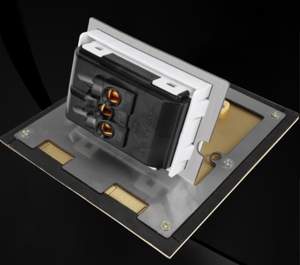 Enchufe <span class=keywords><strong>de</strong></span> piso <span class=keywords><strong>doble</strong></span> <span class=keywords><strong>RJ45</strong></span>, accesorio <span class=keywords><strong>de</strong></span> cobre delgado y oculto, resistente al agua - Product Image 4