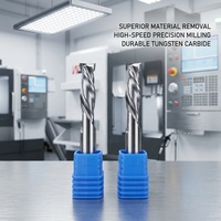 Fraise à spirale de compression SUPAL haute performance en carbure monobloc CNC 3/8'' pour le travail du bois, MDF et bois dur