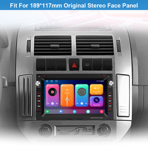 Autoradio Android 13.0 per VW, 2GB RAM 64GB ROM, Plug & Play, Doppio Din, Touch Screen, GPS, Apple CarPlay Wireless, Android <span class=keywords><strong>Auto</strong></span> - Product Image 2