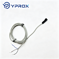 Sensor Proximitas Induktif YPROX LJ11C Terlindungi/Tidak Terlindungi IP67 Jarak Deteksi 2mm NPN/PNP 10-30V DC Respon 300Hz Bodi ABS