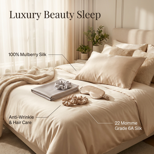 Coffret Cadeau : Masque de <span class=keywords><strong>Sommeil</strong></span> en Soie et Taie d'Oreiller – Idéal pour Cadeaux de Demoiselles d'Honneur et Accessoires de <span class=keywords><strong>Sommeil</strong></span> - Product Image 5