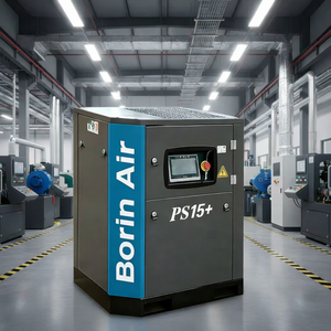 Compresor de Aire Borin PS15+ de 20KW, Refrigerado por Aceite, Imán Permanente, Frecuencia Variable, 0.7~0.8MPa, Ahorro de Energía - Product Image 1
