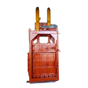 אוטומטי גרוטאות פסולת קרטון מדחס משומש בגדים פלסטיק baling העיתונות מכונת תווית מפריד - Product Image 5