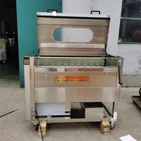 Industriële Automatische Fruit & Groente Was-En Schilmachine Voor Aardappelen Gember Lotuswortel Papaja Zoete Aardappelen