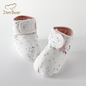 Nouveau-né coton épaissir bébé chaussures bottes d'hiver polaire semelle extérieure souple nouveau-né bébé chaussures OEM Service unisexe soutien bottes - Product Image 2