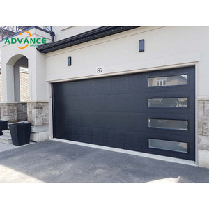 <span class=keywords><strong>Porte</strong></span> de <span class=keywords><strong>garage</strong></span> automatique inclinable facile à soulever pour maisons résidentielles modernes Fonctionnement silencieux Acier avec isolation thermique pour villas - Product Image 3