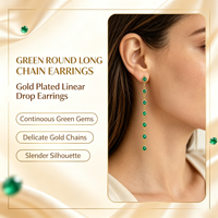 Boucles d'oreilles européennes et américaines en acier inoxydable avec pampilles colorées et zirconias, design luxueux et original pour femmes