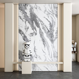 Eco-Friendly Stone Marble Grey Wallpaper Waterproof Vinyl Home Decor for Living Room Removable <strong>Upcycling</strong> Furniture for <strong>Cabinets</strong> - Product Image 2