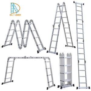<span class=keywords><strong>Escalera</strong></span> plegable multiusos de aluminio - Product Image 2