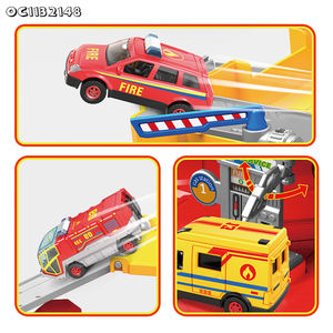 Voiture à roue libre en alliage Petit <span class=keywords><strong>garage</strong></span> <span class=keywords><strong>Jouets</strong></span> de stationnement 2025 avec lumière LED Musique - Product Image 6