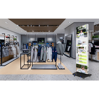 Écran d'affichage publicitaire LED portable et pliable P1.86 P2 P2.5 pour magasin de détail, écran d'affichage pliable