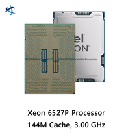 Processeur serveur double socket DDR5 LGA4677 200W, 24 cœurs, 48 threads, 2,7 GHz, 45 Mo de cache, tout neuf, or 6527P