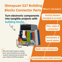 Kit STEM de Programación Electrónica QMY ESP32-S3 PH2.0, Bloques de Codificación de Robots de Simulación Virtual Plug-and-Play, Educación de IA con Voz