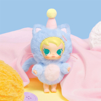 POP MART magasin officiel bébé Molly poche amis série boîte aveugle vinyle jouets en peluche belle porte-clés pendentif cadeaux boîtes mystère