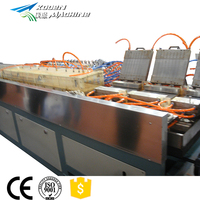 Machine pour fabrication de panneaux de porte, en Pvc et plastique Composite, fabrication de profil wpc, coupe et ligne de profil