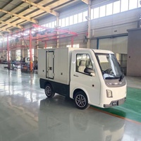 Fourgonnette électrique Runhorse EEC L7e, mini-camion de fret compact, autonomie de 201 à 300 km, moteur de 50 kW, certifié EEC COC pour les marchandises légères