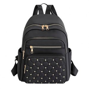 Mochila Oxford de alta gama gran capacidad logotipo personalizado impermeable sistema de transporte con correas para viajes de v - Product Image 1