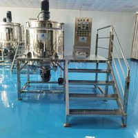 Cuve de mélange chauffante électrique en acier inoxydable avec agitateur liquide, mélangeur sanitaire de qualité alimentaire pour produits chimiques, mélangeur industriel SUS304 sur mesure