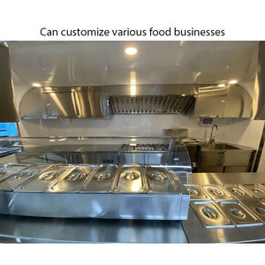 Remolque de alimentos con contenedor, sistema de elevación hidráulica, remolque de alimentos para una fácil carga en estacionamientos y espacios reducidos - Product Image 4