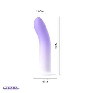 Jouets sexuels féminins Dildo en <span class=keywords><strong>silicone</strong></span> liquide Stimulation du clitoris Point G Ventouse Souple Pliable 100% étanche Dildo féminin Jouet sexuel - Product Image 2