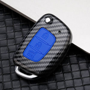 Étui de protection pour clé de voiture intelligente ABS à 3 ou 4 boutons pour Hyundai Tucson Santa Fe Rena Sonata Elantra Creta Ix35 Ix45 I10 I30 I40 Accessoires - Product Image 2