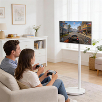 Tablet Interactiva con Android TV de 24 Pulgadas Personalizable, Pantalla Táctil In-Cell de 10 Puntos, Full HD 1080p, Soporte de TV Portátil Inteligente