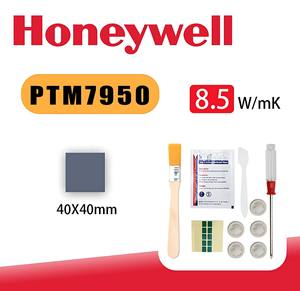 แผ่นระบายความร้อนแบบเปลี่ยนเฟส Honeywell PTM7950 8.5 W/mK 0.04C Cm/W ความต้านทานเฟสที่ 45C 0.25 มม. ปลอดสารซิลิโคน ปลอดภัย - Product Image 3