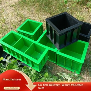 Plastik Beton Tebal untuk Cetakan Fleksibel 150*150*550 Akurasi Tinggi untuk Cetakan Blok Persegi Dari Grosir Hebei - Product Image 4
