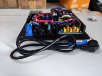 Nouvelle conception, amplificateur DSP de classe D à 3 canaux, 2x400W+1200W, alimentation, module amplificateur, haut-parleurs actifs pleine gamme, basses puissantes
