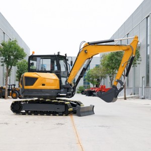 Excavatrice haute performance de 6,5 tonnes avec cabine pour la construction, livraison gratuite, <span class=keywords><strong>vente</strong></span> promotionnelle - Product Image 3