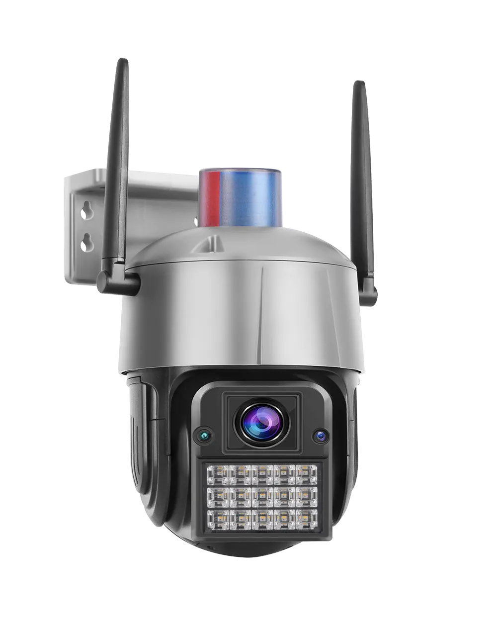8MP 4K FHD IP Camera Wireless 3G 4G SIM Card Security WIFI 5X ZOOM CCTV Outdoor PTZ Dome Surveillance Cam 5MP CAM Warning light