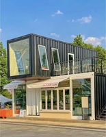 Maison Modulaire Conteneurisée Extensible de Luxe Moderne 20ft 40ft avec Cuisine et Salle de Bain