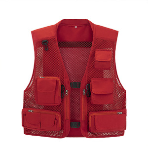 High Quality Custom Print Logo Men Work Cargo Photographer Black PVC Foam Utility <strong>Vest</strong> Coinno Ocean Boat Fishing - Product Image 1