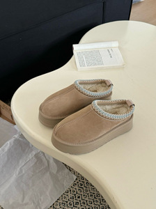 high Quality Fashion Style Comfortable <b>Ankle</b> <b>Boots</b> Women Leather Fur Snow <b>Boots</b> warm Snow <b>Boots</b> <b>Winter</b> Designer cotton <b>boots</b> - Product Image 3