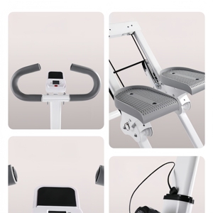 Máquina de Escalar Metálica para el Hogar, Equipo de Ejercicio Multifuncional, Escaladora Fija, Simulador de Escaleras, Máquina para Correr en Casa - Product Image 4
