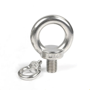 304 thép không gỉ nâng mắt hạt/Vít Vòng mắt bu lông vòng móc ốc vít M3 M4 M5 M6 M8 M10 M12 - Product Image 2