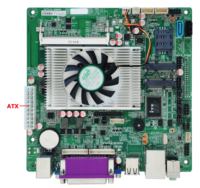 Motherboard Intel EM5800A 2LAN 6COM 1*LPT Interface Opsi MSATA VGA LVDS MINI_PCIE untuk Papan Kontrol Mesin Cetak