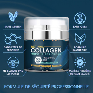Crème hydratante au rétinol et au collagène 50 ml anti-âge pour hommes - Product Image 3