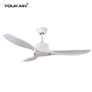 Venta al por mayor de 42 pulgadas nuevo diseño barato eléctrico ABS luz Ceilingfan de Bajo vatio casa bldc Motor de ventilador de techo