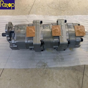 Pompe à engrenages hydraulique de HAUTE QUALITÉ 705-56-34040 7055634040 Pompe à engrenages triple pour WA400 WA420 - Product Image 5