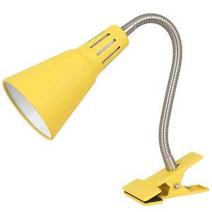 Lampada da lettura e lavoro a LED gialla con braccio regolabile, design moderno per spazi ridotti. - Product Image 2