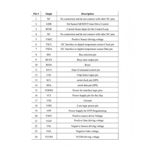 จอแสดงผล E-Paper ขนาด 1.3 นิ้ว ความละเอียด 144x200 พร้อมไดรเวอร์ SPI SSD1680 รองรับโหมด Deep Sleep ป้ายราคาอิเล็กทรอนิกส์สำหรับร้านค้าอัจฉริยะ สะท้อนแสงได้สูง - Product Image 5